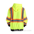 High Visibility Pullover Sweatshirt Hoodie Safety Jacket